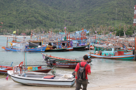 Chaloklum, la tranquila aldea de pescadores de Koh Phanghan