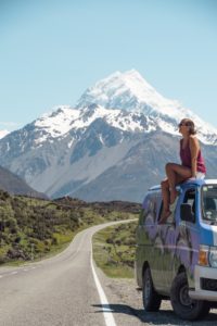 preparativos viaje sin billete de vuelta furgoneta en Nueva Zelanda