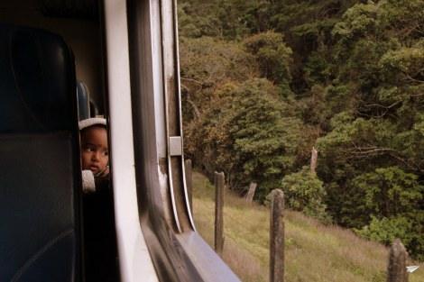 Miradas curiosas en los trenes de Sri Lanka