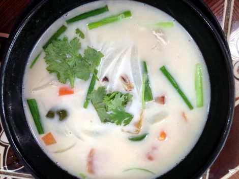 Una sopa de lo más sabrosa, Tom kha Gai.