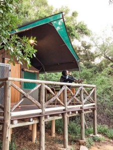 dormir en tents en el Kruger