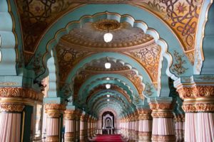 interior palacio de Mysore