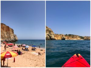 kayak cueva benagil algarve
