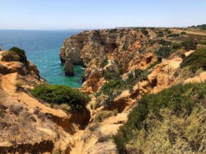acceso praia do barranco do martinho algarve
