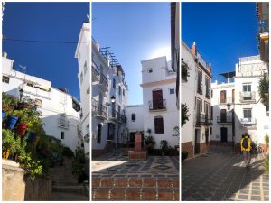calles blancas pueblo cómpeta